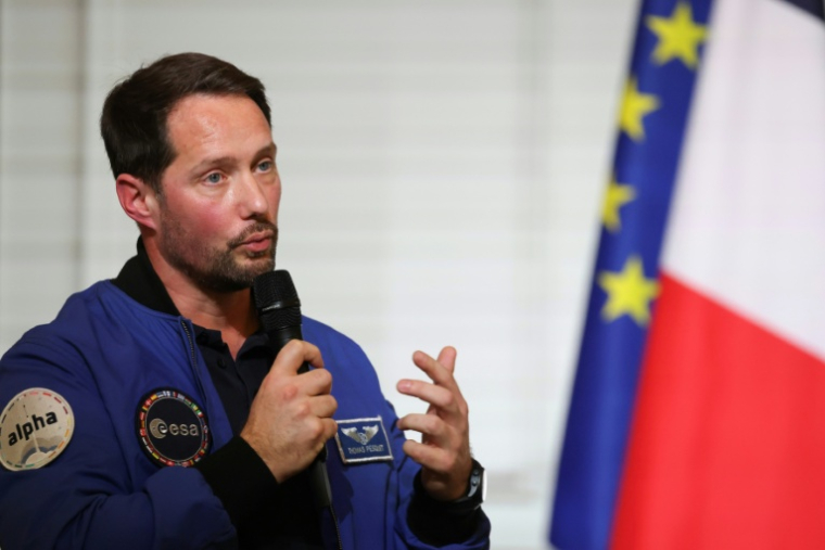 L'astronaute français Thomas Pesquet, de l'ESA (Agence spatiale européenne) à l'Elysée à Paris, le 5 février 2026 ( POOL / Ludovic MARIN )