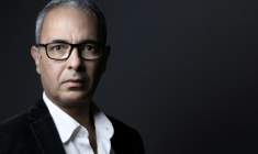 Kamel Daoud à Paris le 25 septembre 2024 ( AFP / JOEL SAGET )