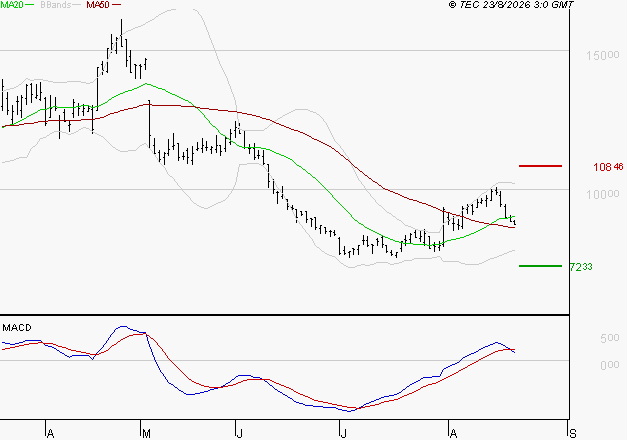 VIRIDIEN (ex CGG) : Une consolidation vers les supports est probable