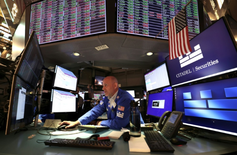 Un opérateur à la Bourse de New York, le 4 août 2026 ( AFP / TIMOTHY A. CLARY )