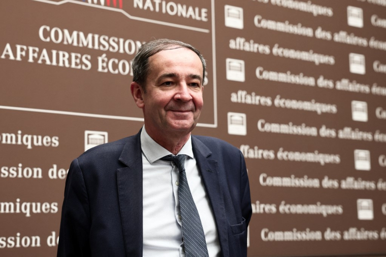 Bernard Fonatana à Paris, le 30 avril 2025. ( AFP / THIBAUD MORITZ )