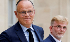 PHOTO DE DOSSIER : Le président français Macron rencontre les membres des partis politiques au palais de l'Élysée, à Paris