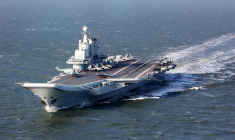 Le porte-avions Liaoning. (illustration) ( AFP / STR )