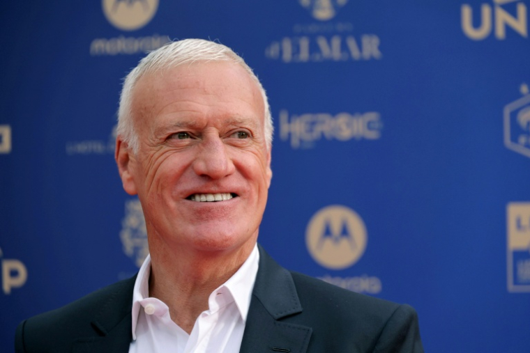 Le sélectionneur des Bleus Didier Deschamps lors de la remise des trophées UNFP, le 11 mai 2026 à Paris ( AFP / Thomas SAMSON )