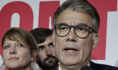 Olivier Faure, le 7 juillet 2024, à Paris ( AFP / STEPHANE DE SAKUTIN )