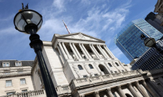 Siège de la Banque d'Angleterre dans la ville de Londres