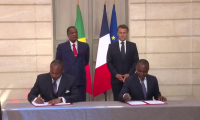 Signature d'accords entre la France et le Congo-Brazzaville