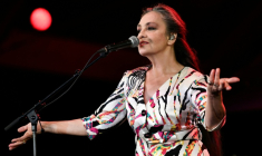 La chanteuse Catherine Ringer le 1er octobre 2019 à Paris ( AFP / STEPHANE DE SAKUTIN )