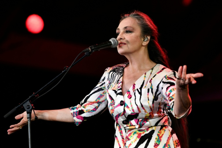 La chanteuse Catherine Ringer le 1er octobre 2019 à Paris ( AFP / STEPHANE DE SAKUTIN )