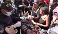 Séismes au Venezuela: un hommes sorti vivant après deux jours sous des décombres