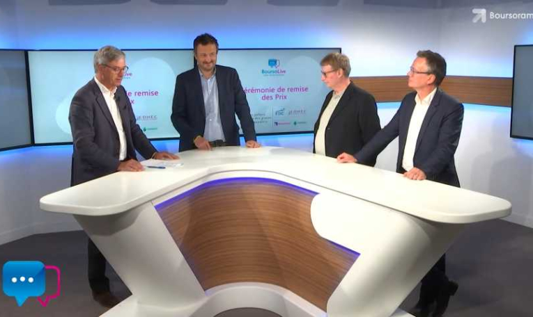Cérémonie de remise de prix  des Palmes d'or des Jeunes Actionnaires