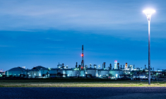 La zone industrielle de Keihin Industrial à Kawasaki, au sud de Tokyo, le 26 mai 2025. ( AFP / PHILIP FONG )