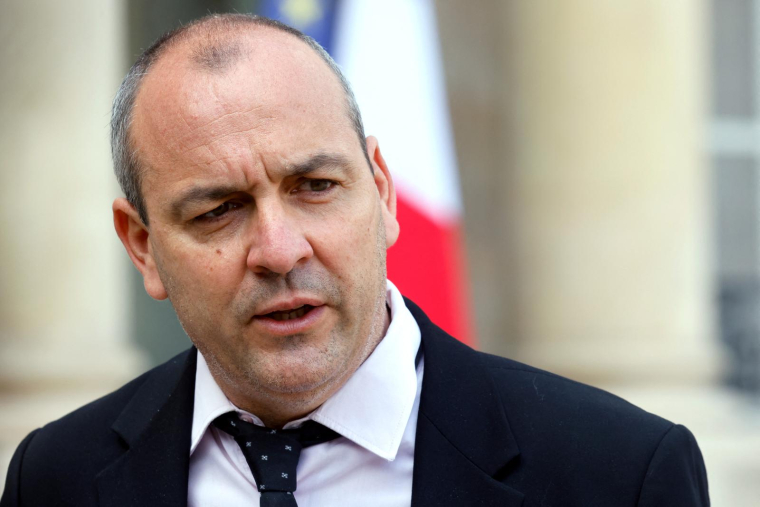Le secrétaire général de la CFDT Laurent Berger. ( AFP / LUDOVIC MARIN )