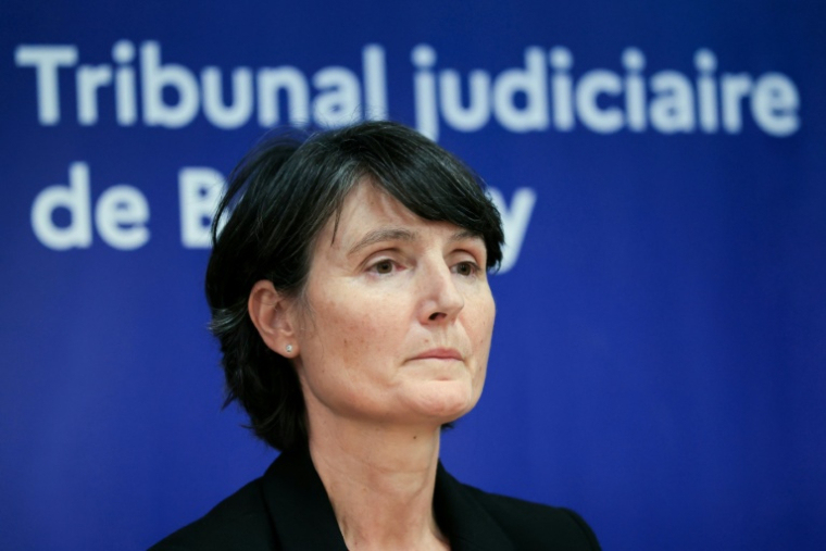 La présidente du tribunal judiciaire de Bobigny, Anne Auclair-Rabinovitch, le 7 novembre 2025 à Bobigny, en Seine-Saint-Denis ( AFP / Alain JOCARD )