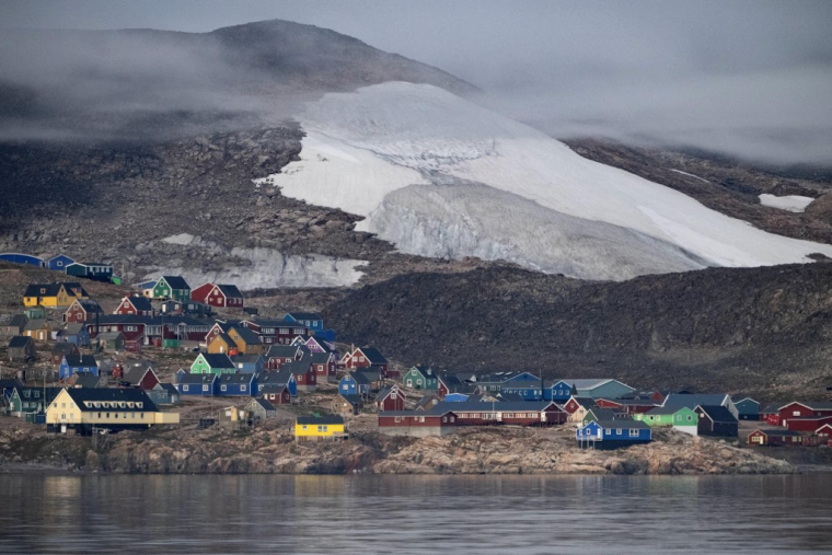 La ville d'Ittoqqortoormiit, au Groenland. (illustration) ( AFP / OLIVIER MORIN )