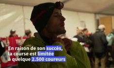 Entre ferveur des supporters et ciel étoilé pour les coureurs de l'Ultra-Trail du Mont-Blanc
