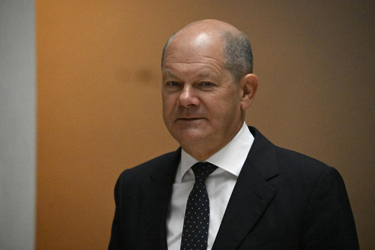 Olaf Scholz, le 19 septembre 2022, à Berlin ( AFP / Tobias SCHWARZ )