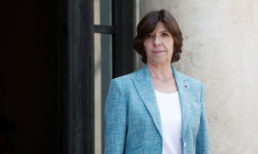 La ministre française des Affaires étrangères Catherine Colonna