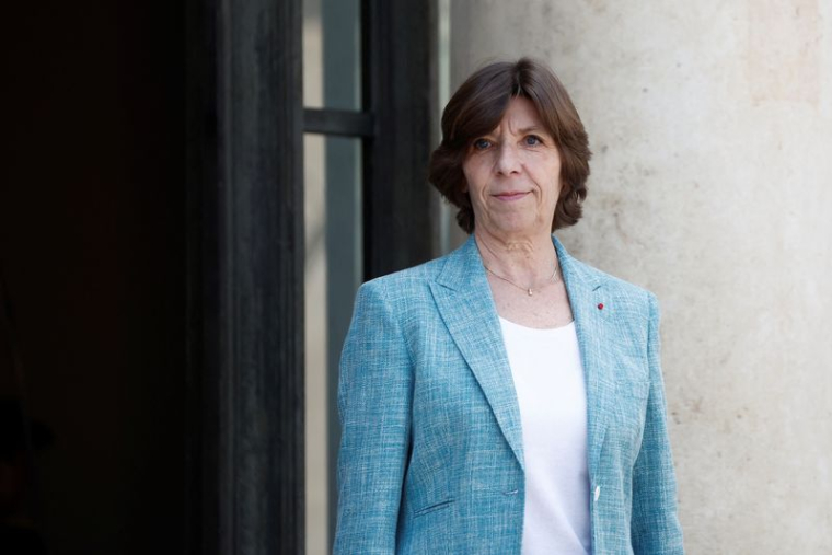 La ministre française des Affaires étrangères Catherine Colonna