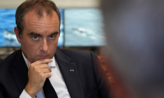 Sébastien Lecornu à Dzaoudzi, en 26 août 2026. ( AFP / MARINE GACHET )