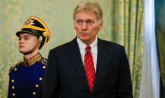 Dmitri Peskov à Moscou, en Russie, le 23 mai 2024. ( POOL / YURI KOCHETKOV )