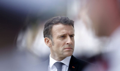 Photo d'Emmanuel Macron à Roubaix