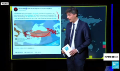 Un gazoduc endommagé par le séisme en Turquie? Image authentique et vraie infox