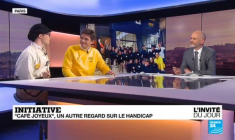 L'idée des Cafés joyeux m'est venue d'un jeune autiste qui voulait travailler