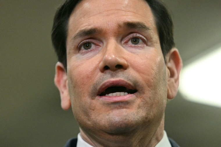 Le chef de la diplomatie américaine Marco Rubio le 3 mars 2026 à Washington, aux Etats-Unis ( AFP / Jim WATSON )