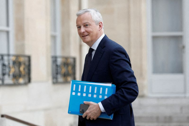 Photo du ministre français de l'Économie, des Finances, de l'Industrie et du Numérique, Bruno Le Maire