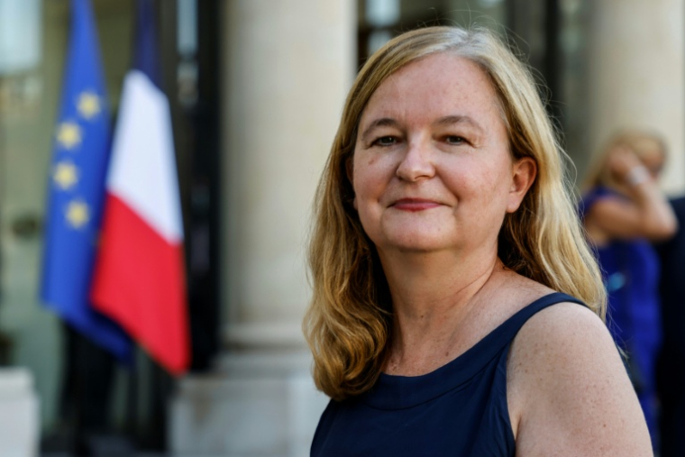 Nathalie Loiseau le 6 septembre 2021, à Paris ( AFP / Ludovic MARIN )