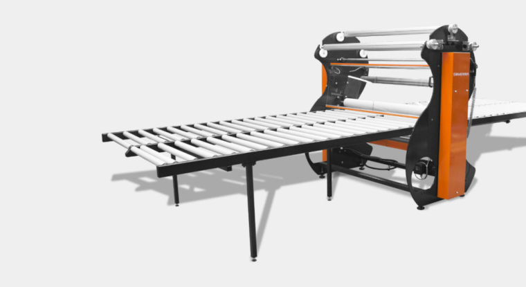 Une pelliculeuse fabriquée par Somerra, société dont Chargeurs vient d'acquérir 70% du capital. (© Somerra)