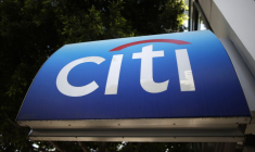 Un distributeur automatique de billets de la Citibank à Los Angeles