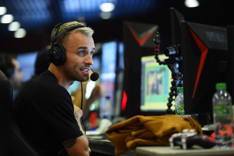 Squeezie à Montpellier, le 20 septembre 2019. ( AFP / SYLVAIN THOMAS )