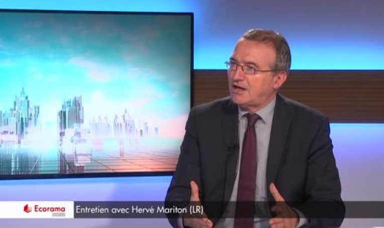 "Juppé est le seul qui n'aggrave pas les déficits budgétaires" selon Hervé Mariton (LR)
