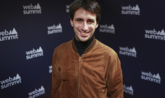 Theau Peronnin, directeur général de la start-up Alice & Bob lors du Web Summit à Lisbonne, le 12 nomvembre 2025. ( AFP / PATRICIA DE MELO MOREIRA )