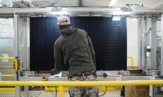 Une usine de panneaux solaires à Dalton