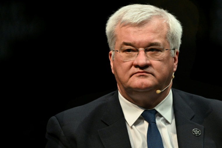 Le ministre des Affaires étrangères ukrainien Andriï Sybiga à Antalya, Turquie, le 12 avril 2025 ( AFP / Ozan KOSE )