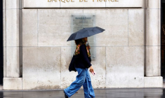 Le bâtiment de la Banque de France à Paris
