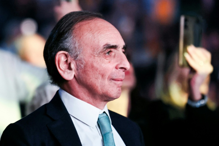 Eric Zemmour le 9 mars 2026 à Paris ( AFP / Dimitar DILKOFF )