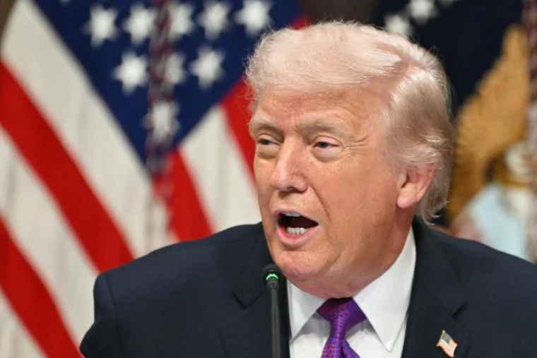 Le président américain Donald Trump à la Maison Blanche, le 4 mars 2026 à Washington ( AFP / ANDREW CABALLERO-REYNOLDS )