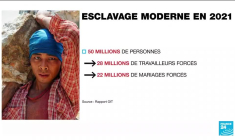 Esclavage moderne: 50 millions de personnes concernées selon l'ONU