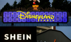 Disneyland Paris renonce à son projet pour Noël avec le BHV, après l'annonce du partenariat entre la plateforme Shein et le grand magasin parisien ( AFP / Martin BUREAU )