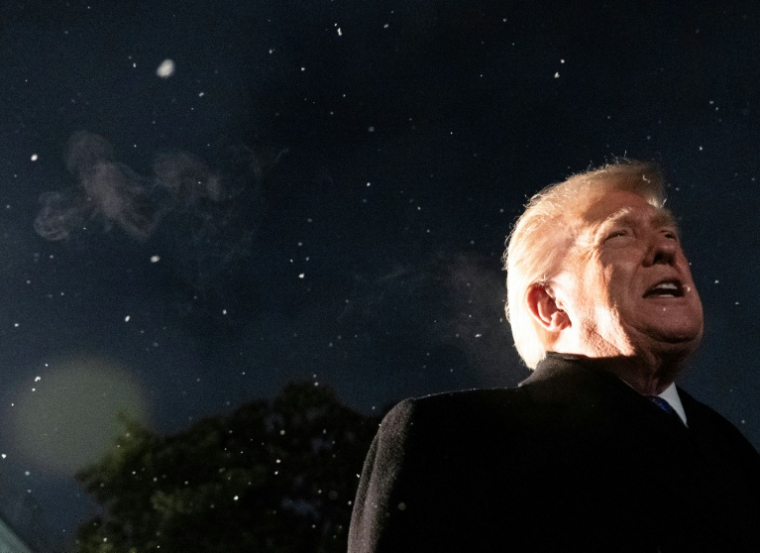 Donald Trump le 6 février 2026 à Washington ( AFP / ANDREW CABALLERO-REYNOLDS )