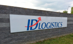 L'entrée d'un entrepôt ID logistics (Crédit: L. Grassin / )