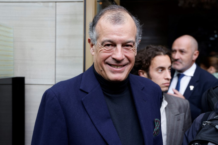 Henri Giscard d'Estaing à Pékin, en Chine, le 5 avril 2023. ( AFP / LUDOVIC MARIN )