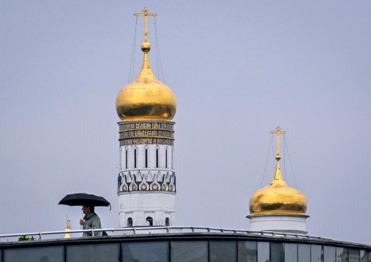 Le palais du Kremlin à Moscow le 31 mai 2022. ( AFP / Yuri KADOBNOV )