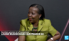 Élection à la tête de l'Organisation de la francophonie : "Je suis sereine", dit Louise Mushikiwabo