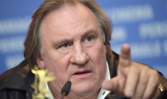 L'acteur français Gérard Depardieu en 2016 à Berlin