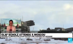 Crise en Ukraine : Olaf Scholz attendu à Moscou, timides espoirs d'éviter la guerre
